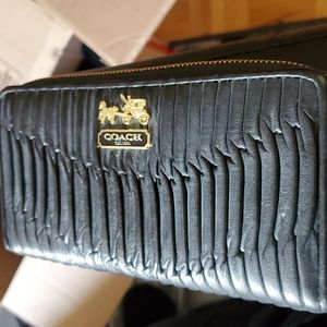 Coach leather wallet